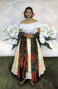 Diego Rivera Portrait of Dabi china oil painting reproduction